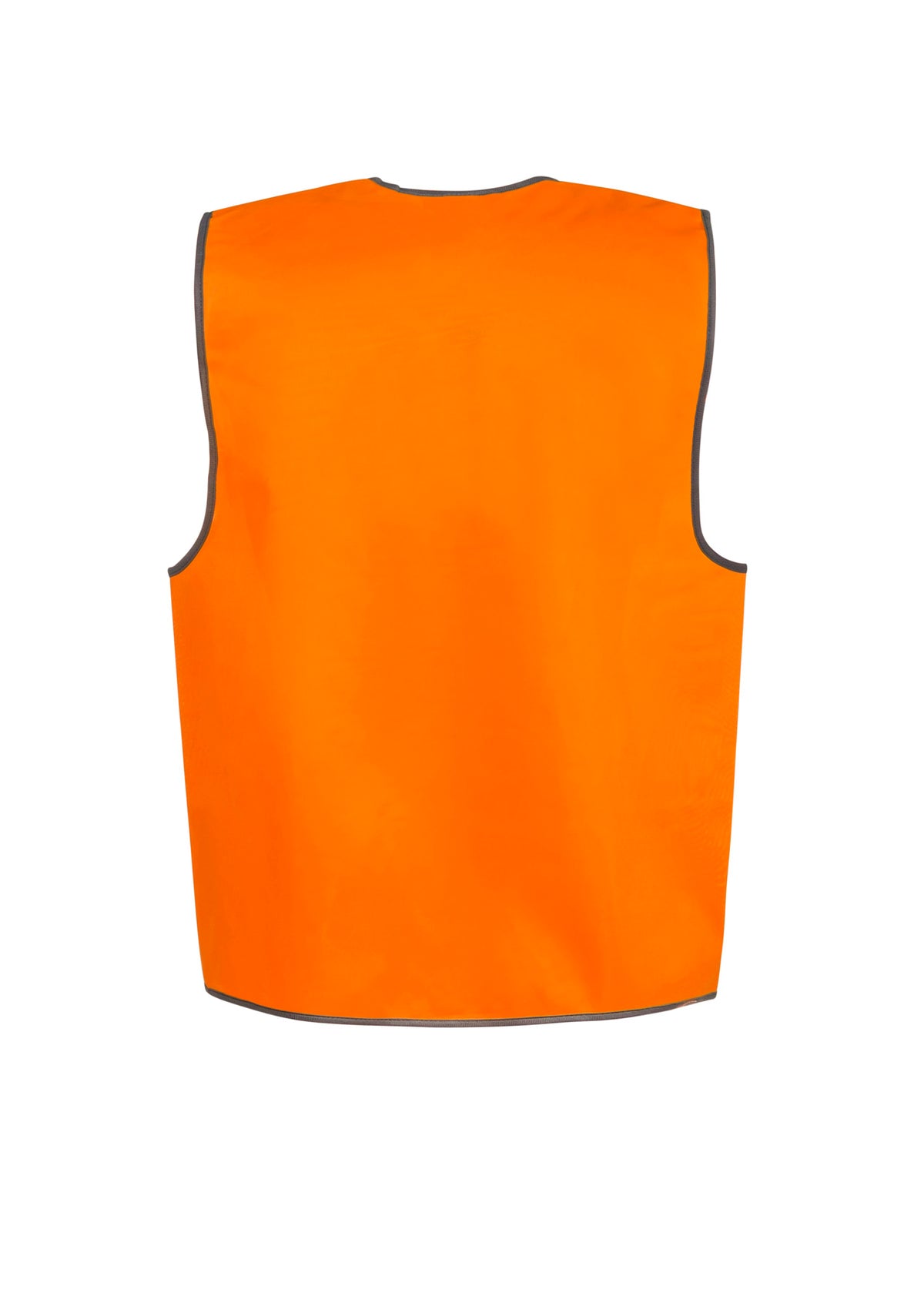 Unisex Hi Vis Safety Vest - Orange - View