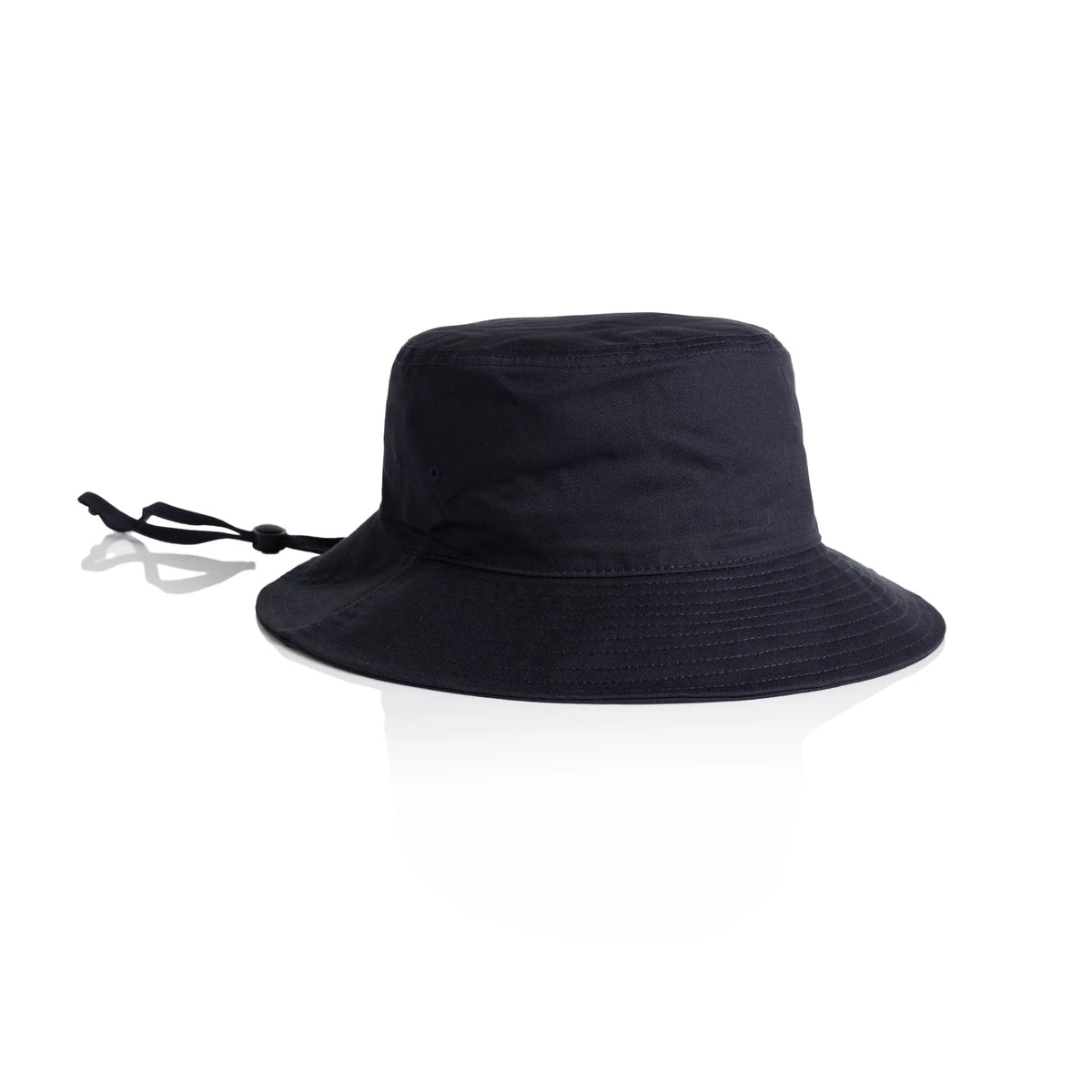 Wide Brim Bucket Hat 1172 - Navy - Front