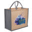 Eco Jute Tote with wide gusset - view