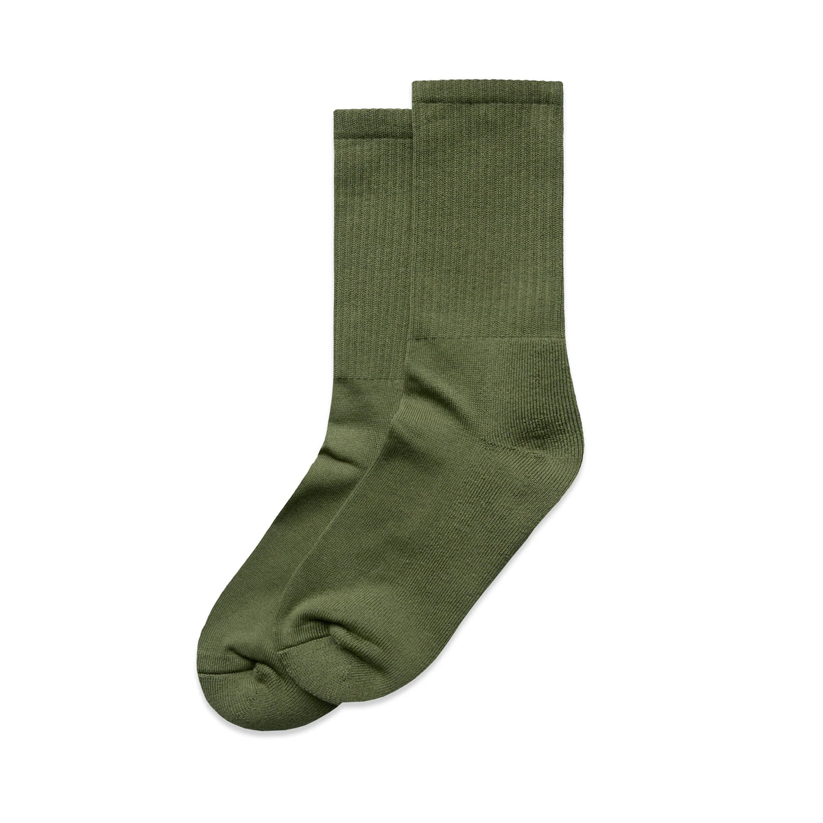 Relax Socks (2 Pairs) 1208 - Army - Front
