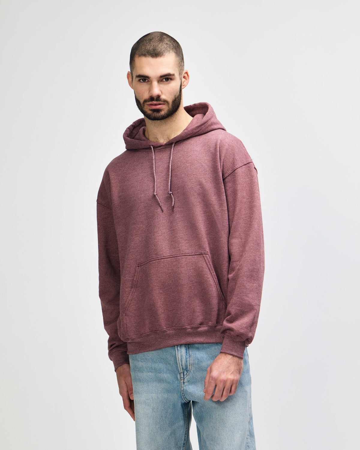 Gildan Heavy Blend 18500 Hoodie - Heather Dark Maroon