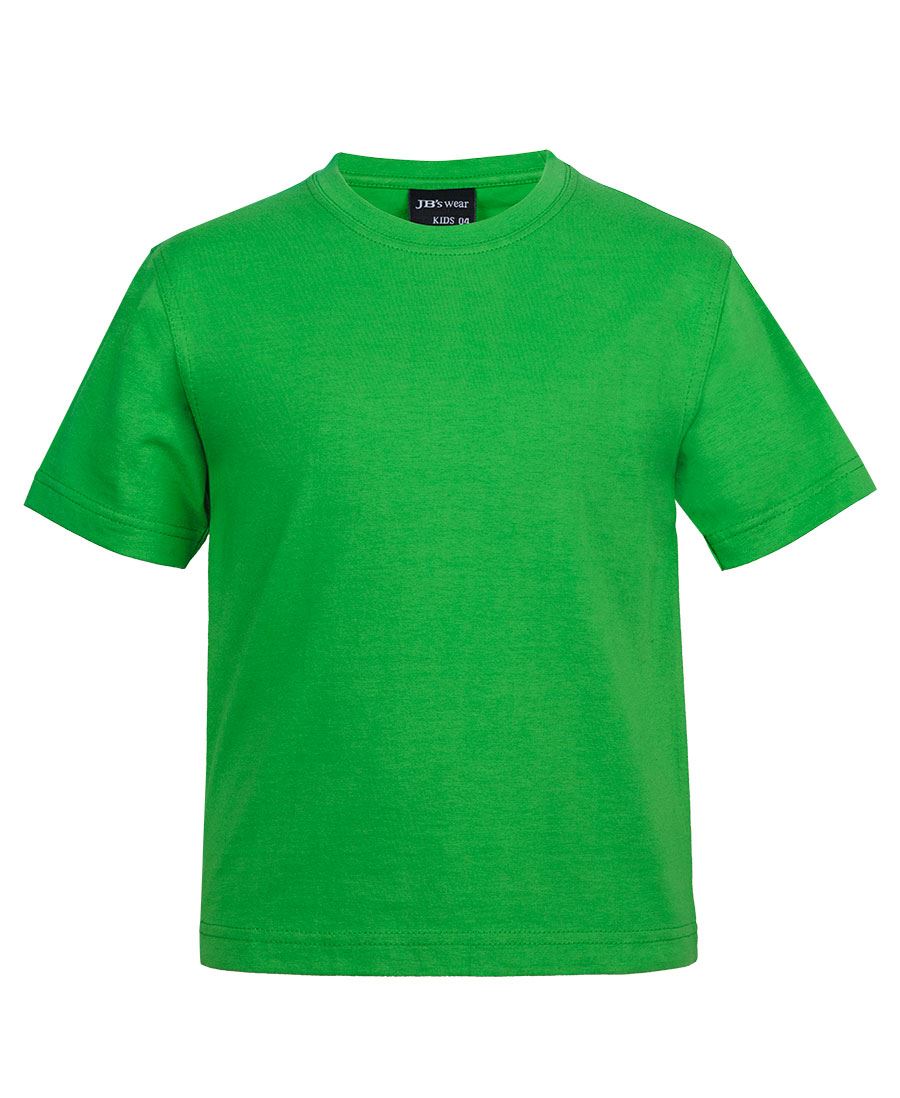 JB's Kids Tee - Pea Green - Front
