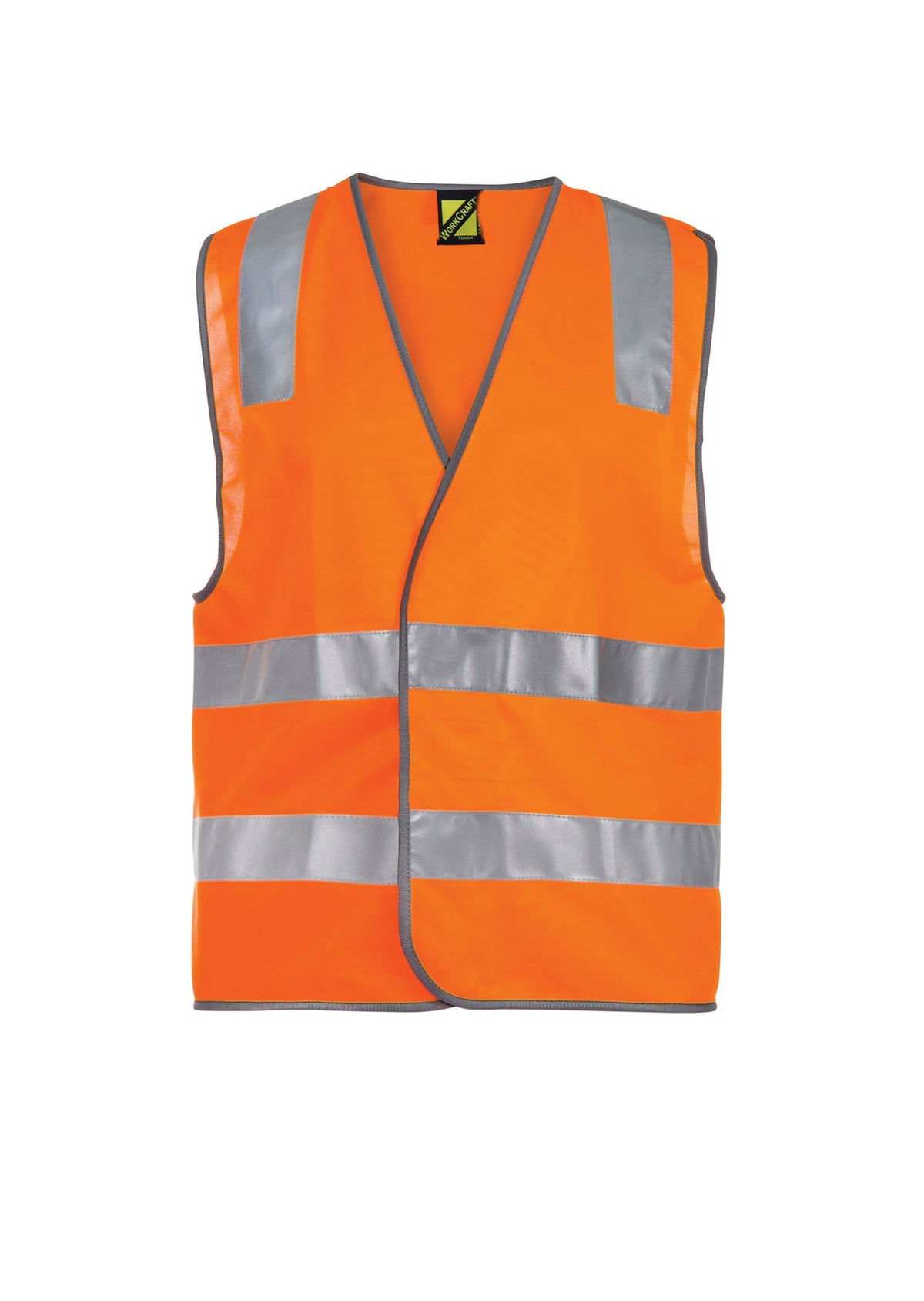 Unisex Hi Vis Safety Reflective Vest - Orange