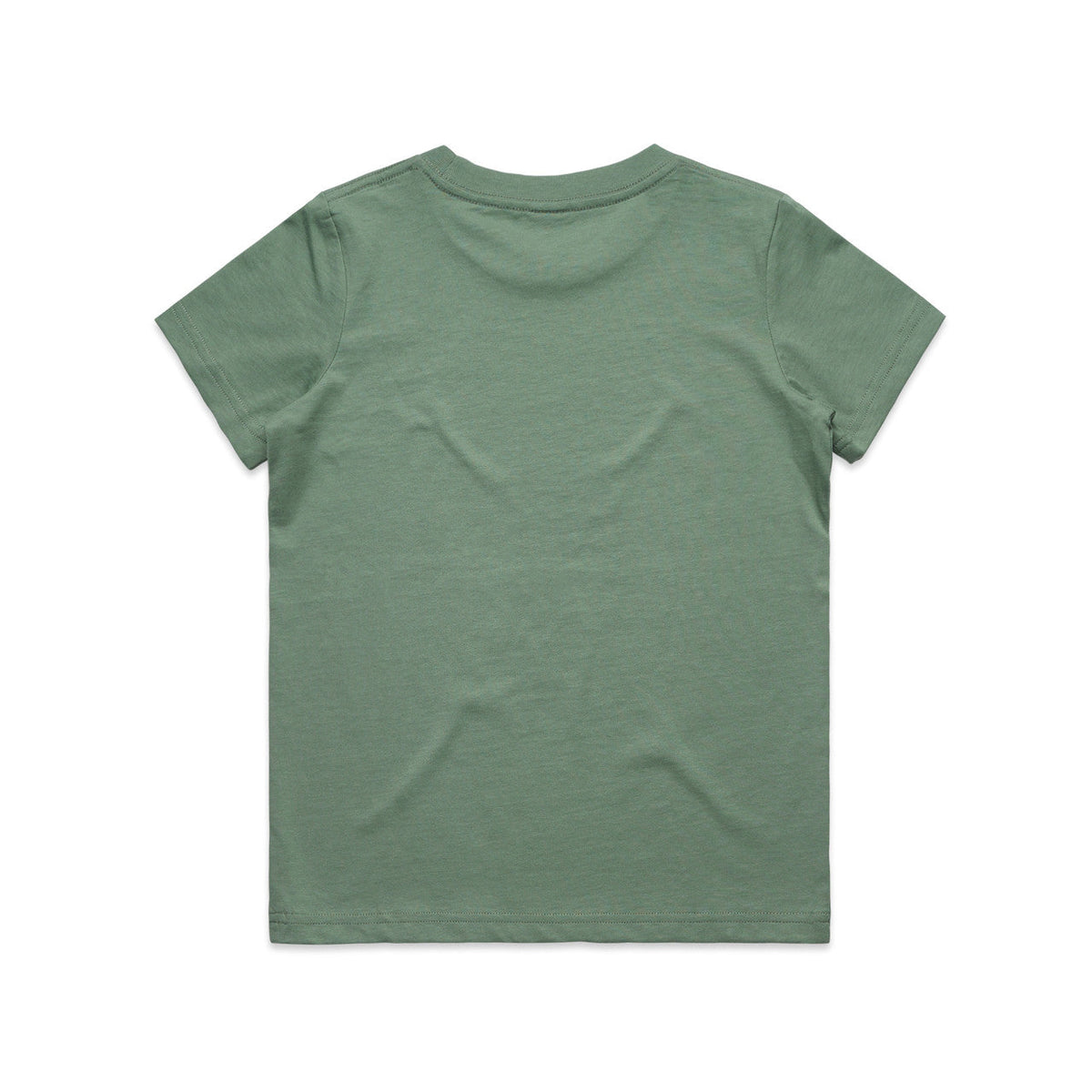 Kids Staple Tee - Sage - Back