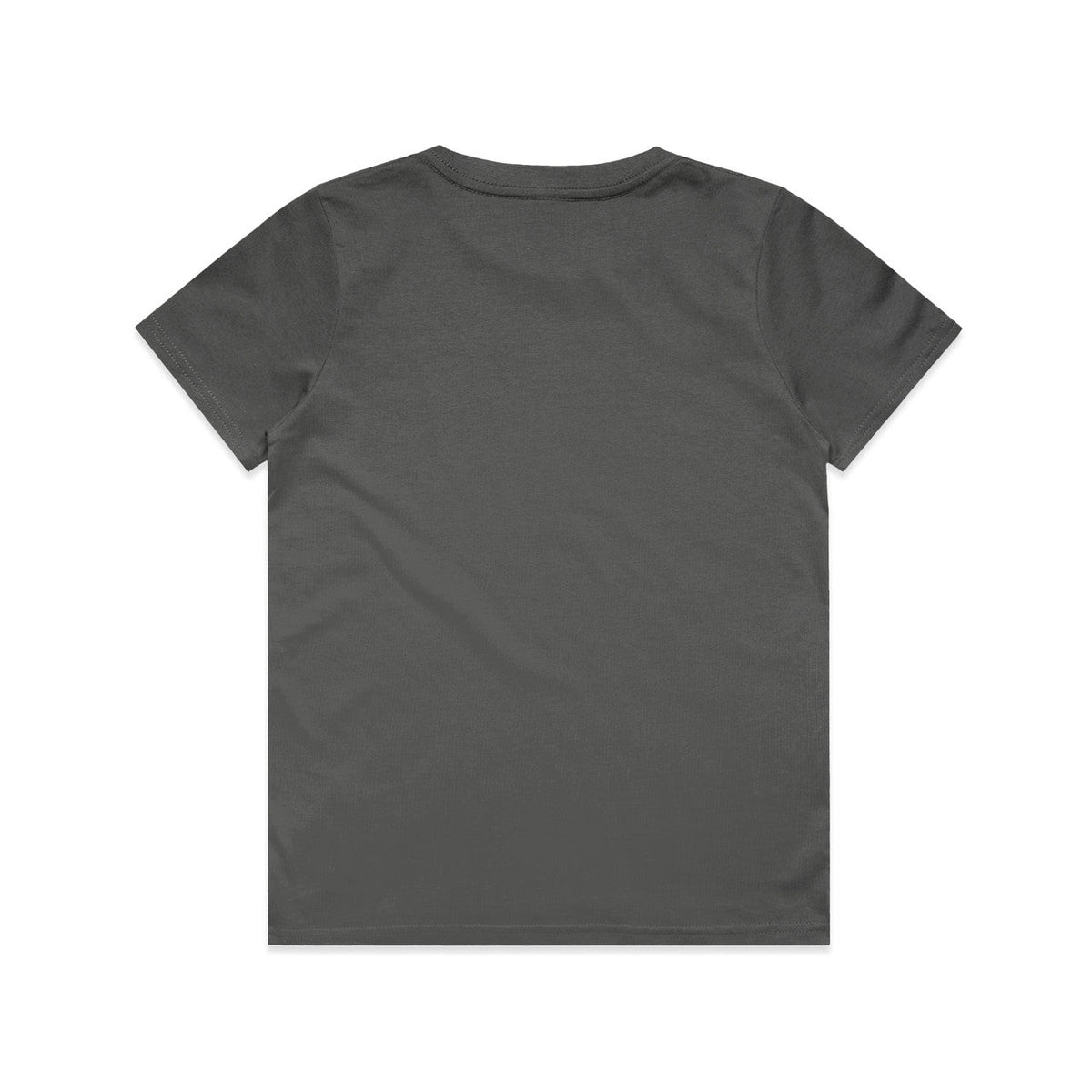 Kids Staple Tee - Charcoal - Back