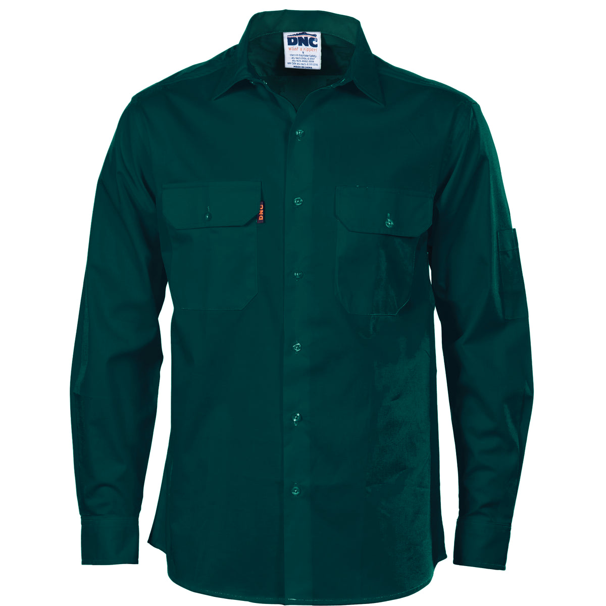 DNC Workwear Cool-Breeze Work Shirt- Long Sleeve 3208