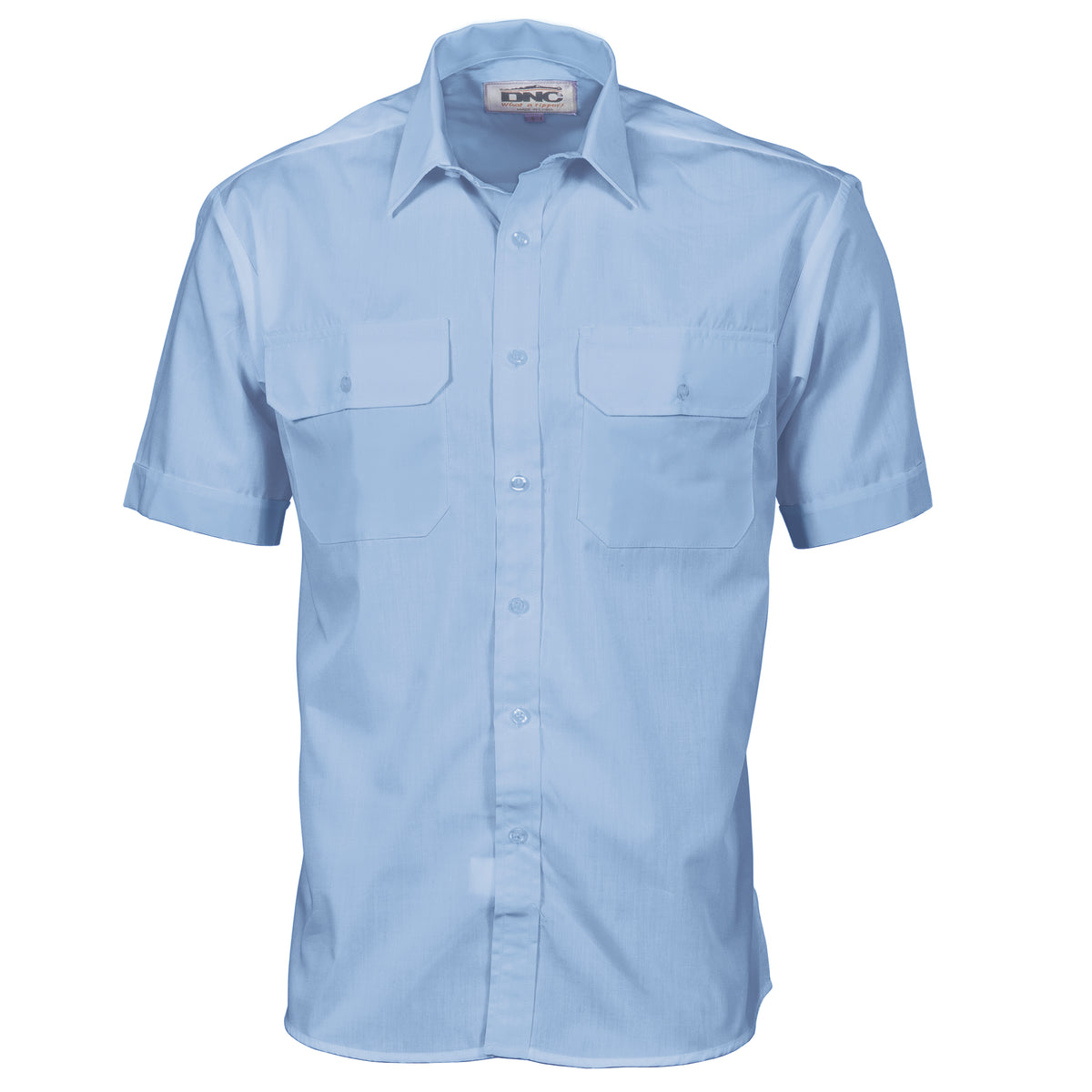 DNC Workwear Polyester Cotton Work Shirt - Short Sleeve 3211