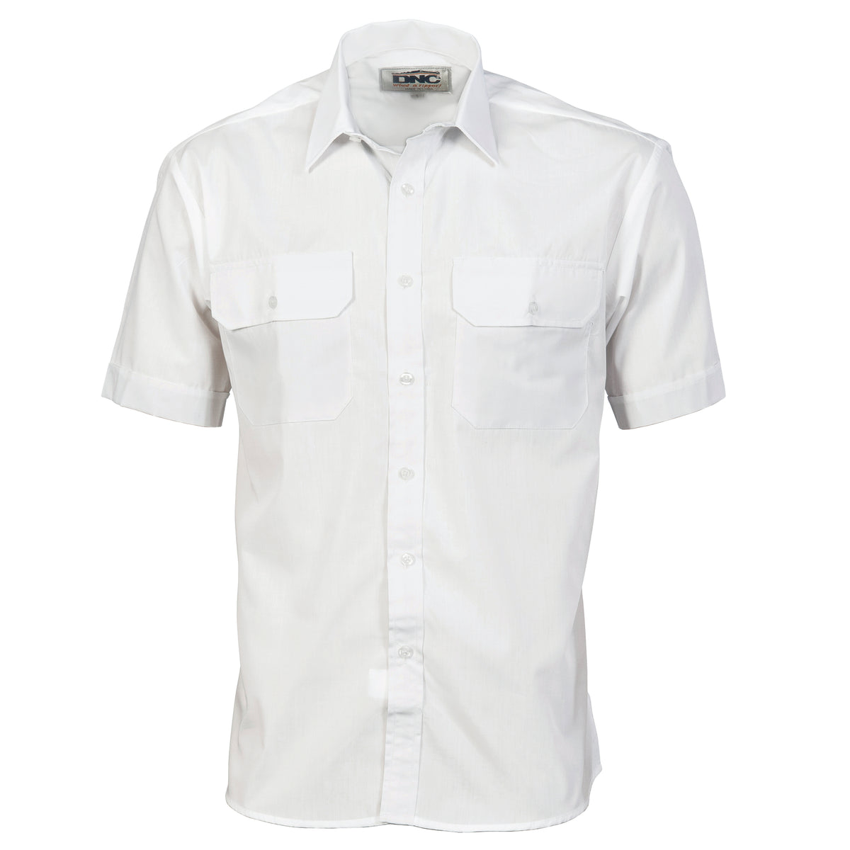 DNC Workwear Polyester Cotton Work Shirt - Short Sleeve 3211