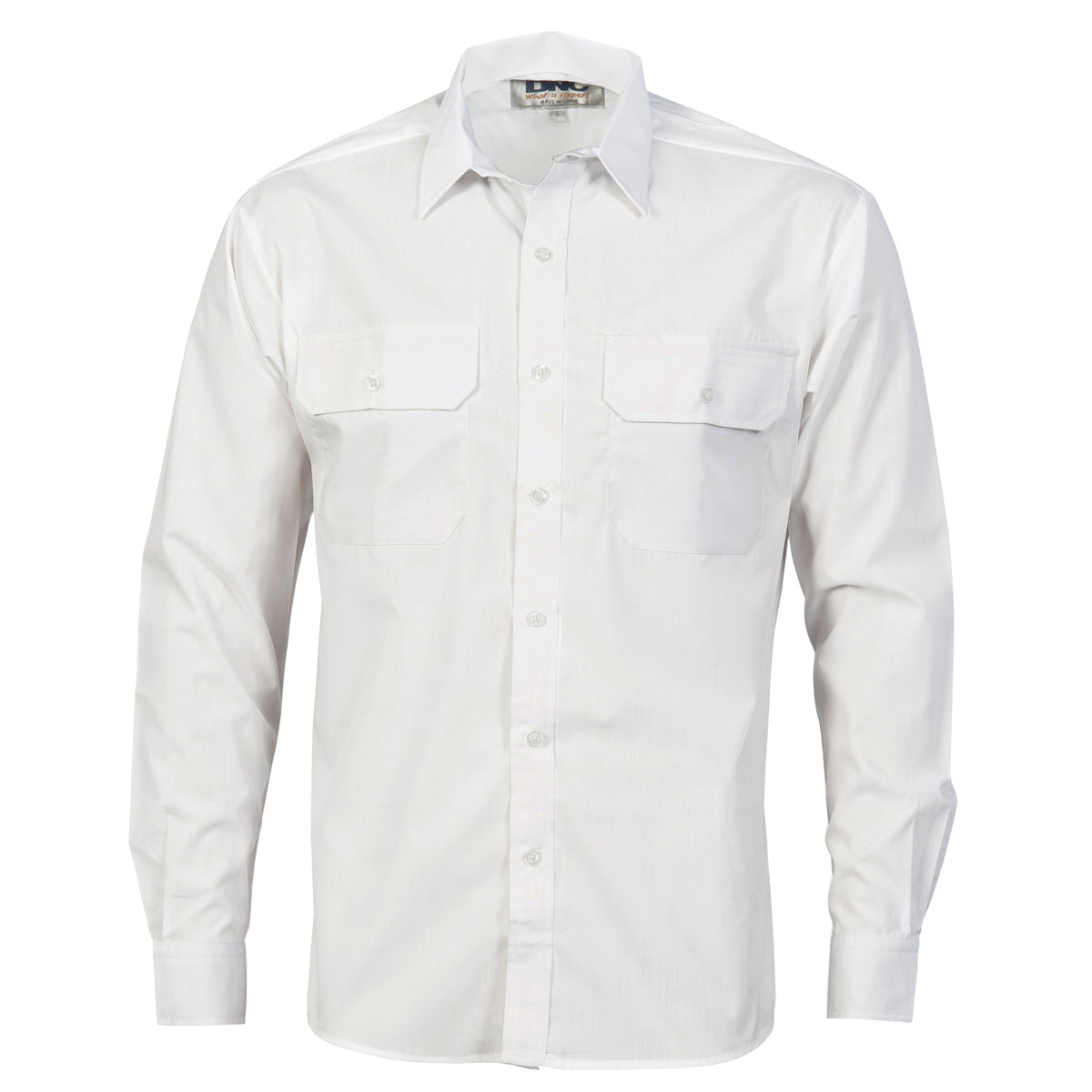 DNC Workwear Polyester Cotton Work Shirt - Long Sleeve 3212