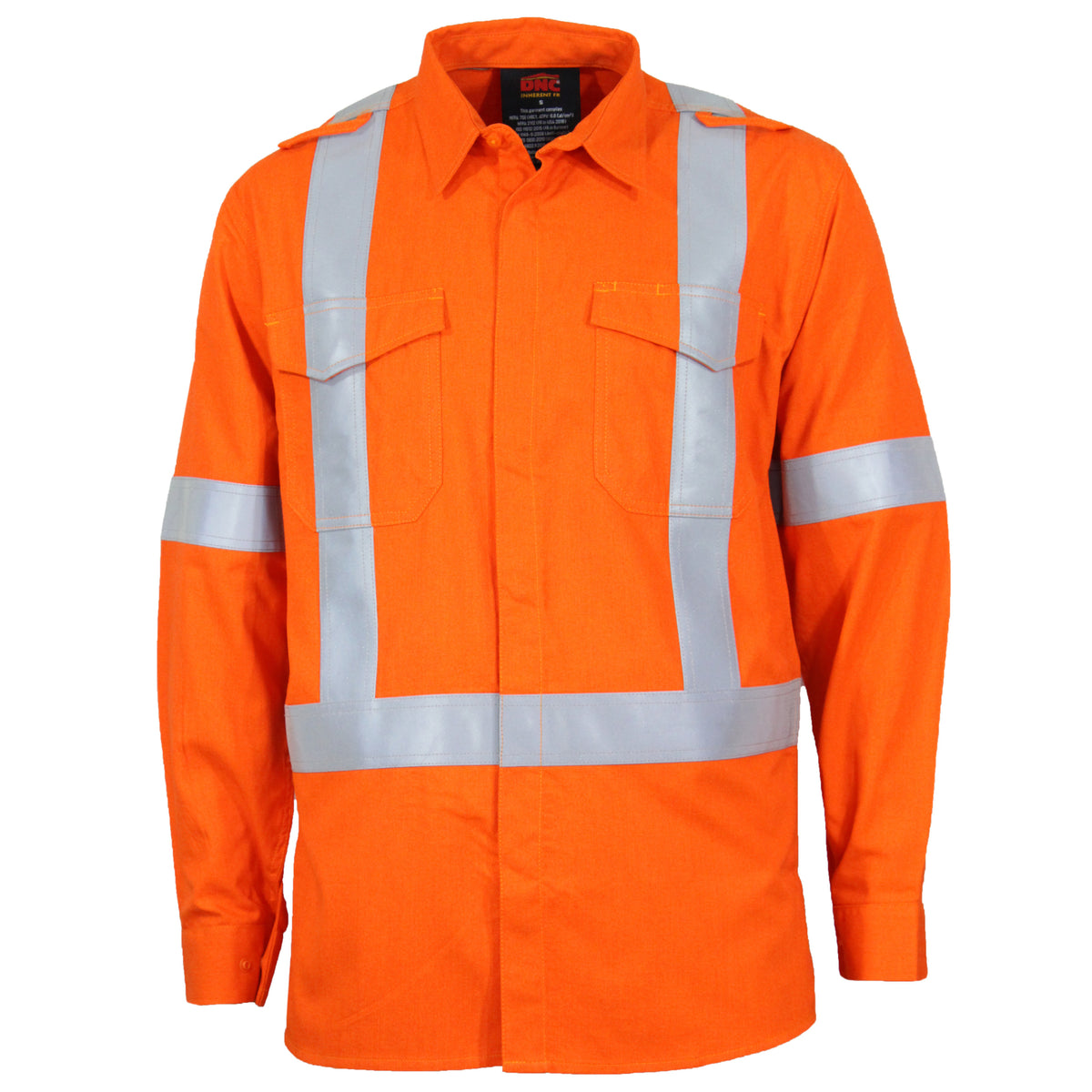 DNC Workwear Inherent FR "X" Back PPE1 D/N Shirt 3448