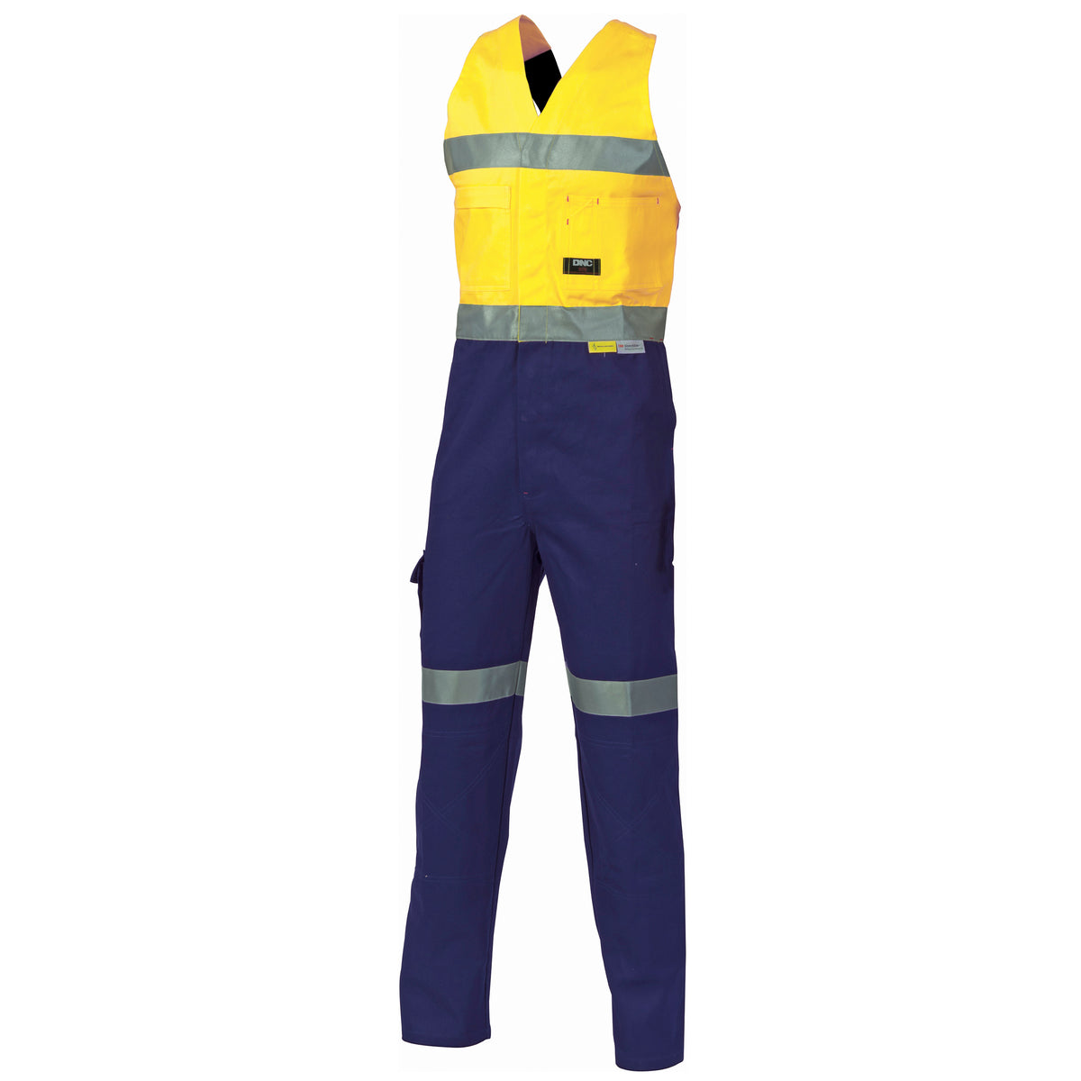DNC Workwear HiVis Cotton Action Back with CSR R/Tape 3857
