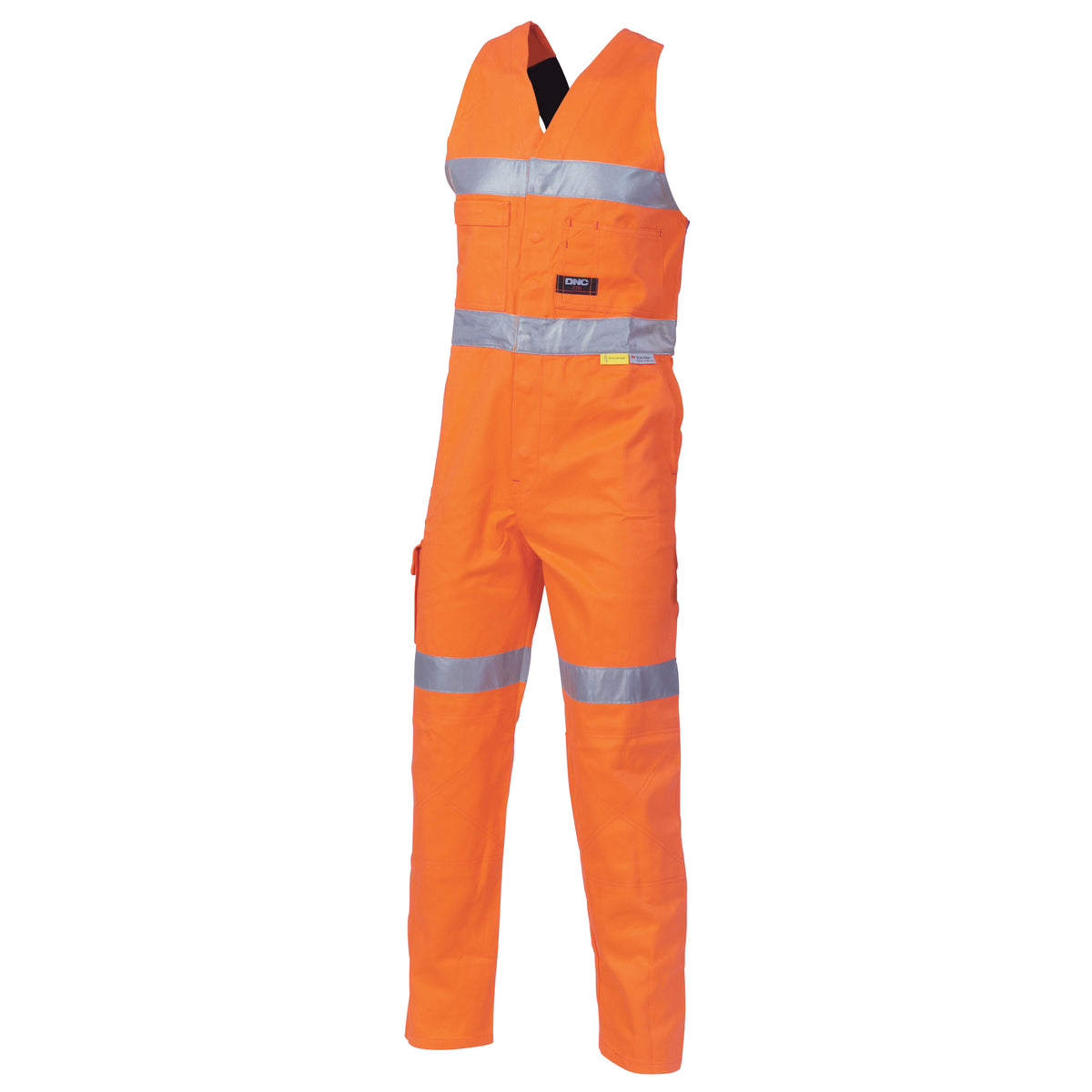 DNC Workwear HiVis Cotton Action Back with CSR R/Tape 3857