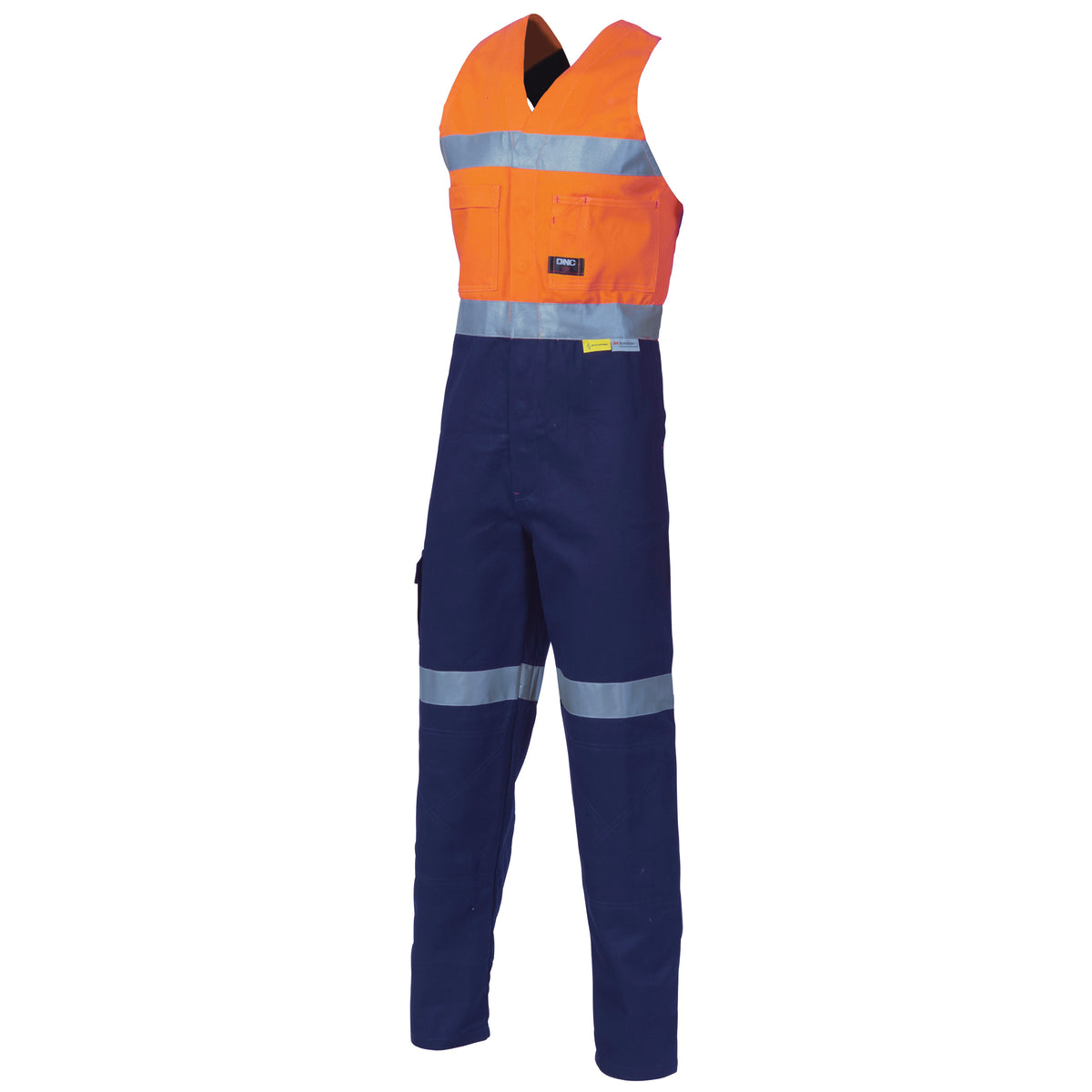 DNC Workwear HiVis Cotton Action Back with CSR R/Tape 3857