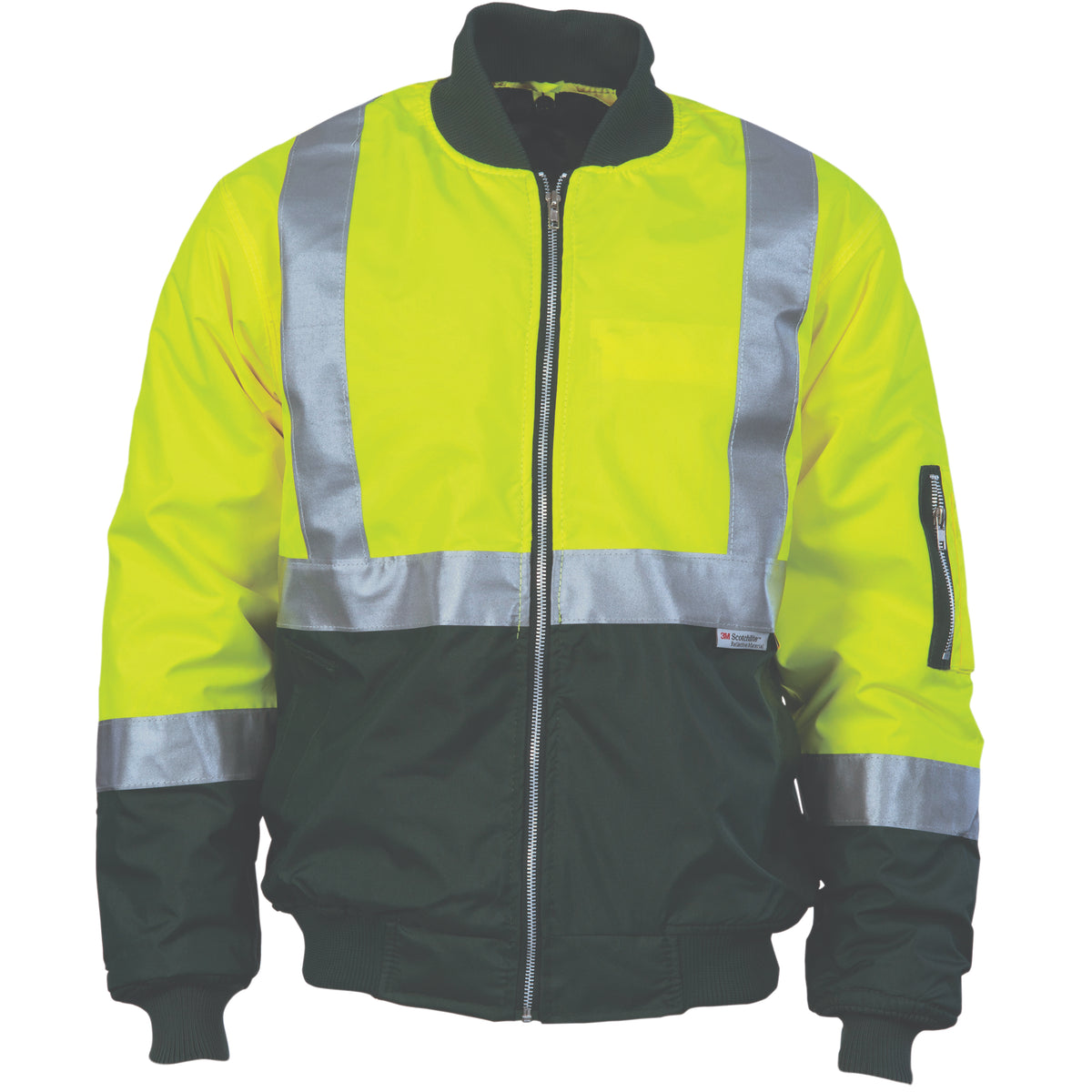 DNC Workwear HiVis Two Tone Flying Jacket with CSR R/Tape 3862