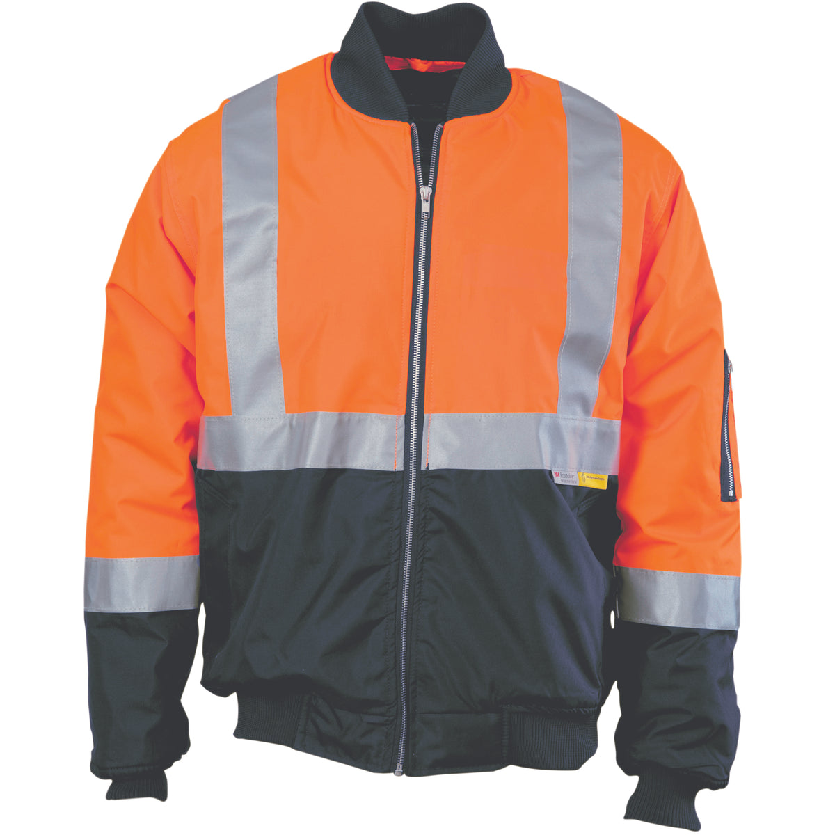 DNC Workwear HiVis Two Tone Flying Jacket with CSR R/Tape 3862