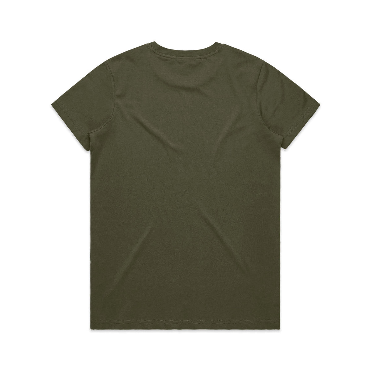 Wo's Maple Tee - Army - Back