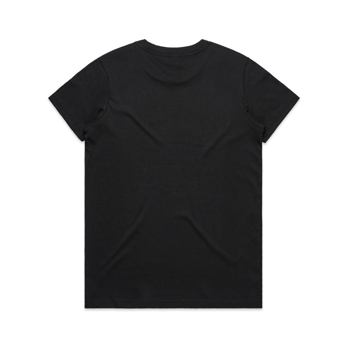Wo's Maple Tee - Black - Back