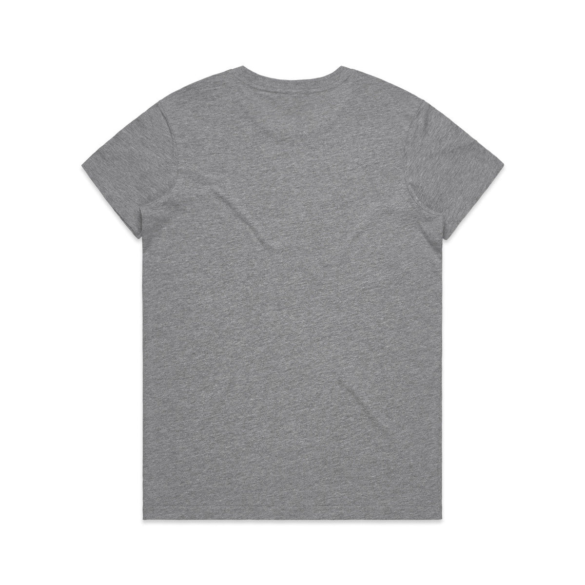 Wo's Maple Tee - Grey marle - Back