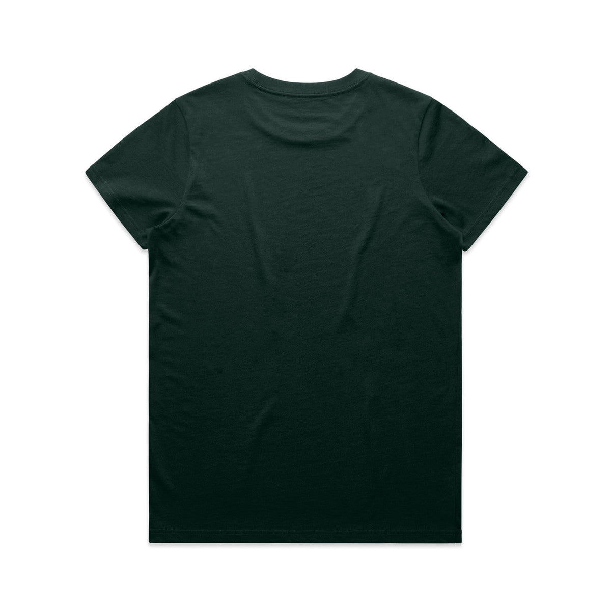 Wo's Maple Tee - Pine green - Back
