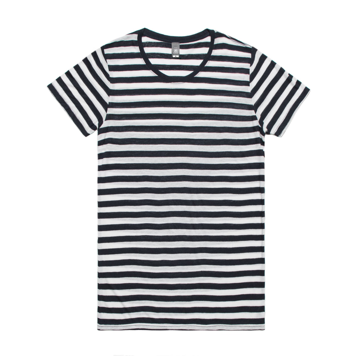 Wo's Basic Stripe Tee 4025S
