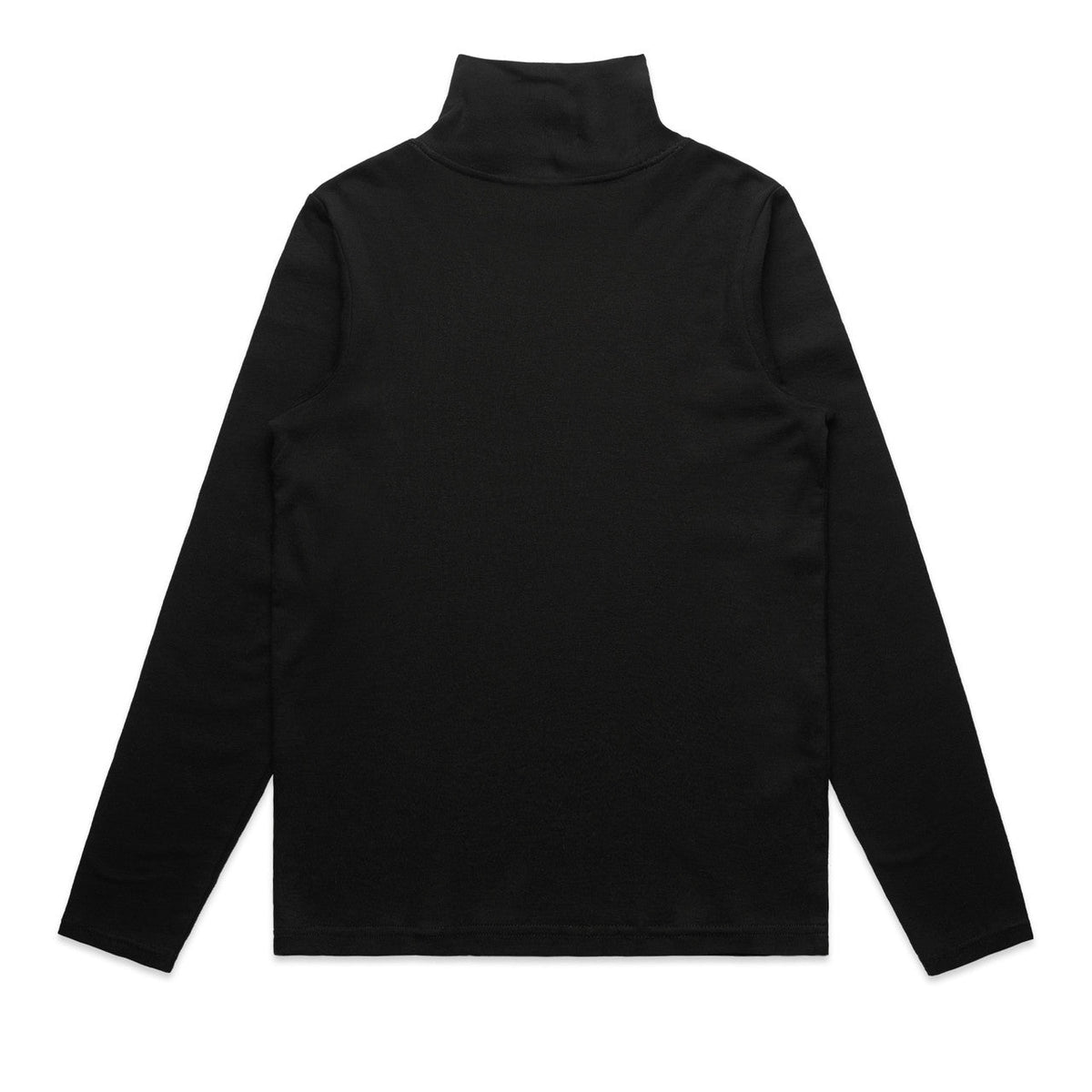 Wo's Turtle Neck 4032S - Black - Back