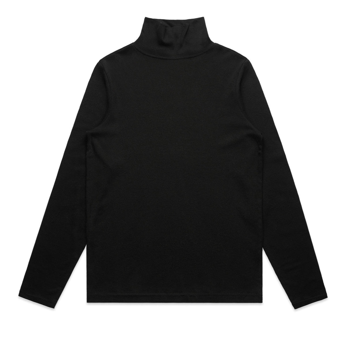 Wo's Turtle Neck 4032S - Black - Front
