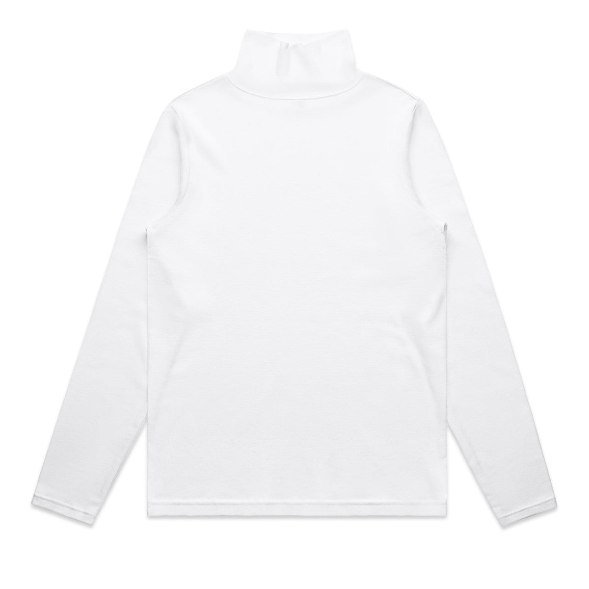 Wo's Turtle Neck 4032S - White - Front