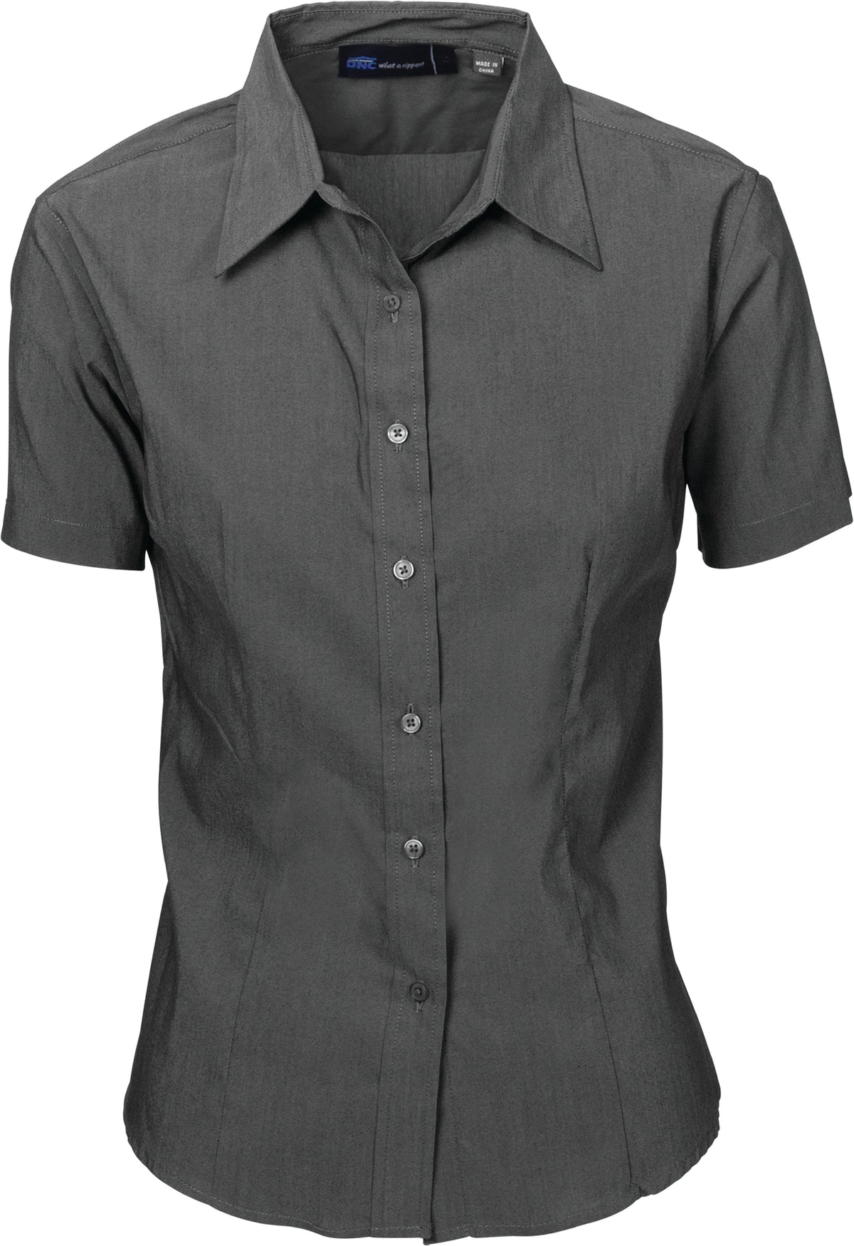 DNC Workwear Ladies Premier Stretch Poplin Business Shirts - Short Sleeve 4231