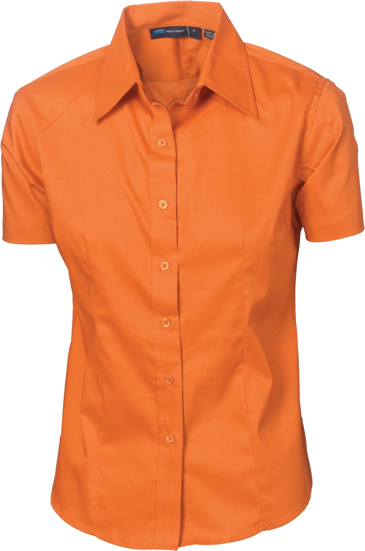 DNC Workwear Ladies Premier Stretch Poplin Business Shirts - Short Sleeve 4231