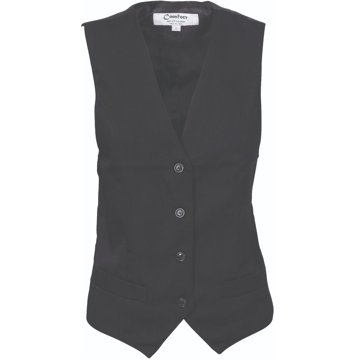 DNC Workwear Ladies Black Vest 4302