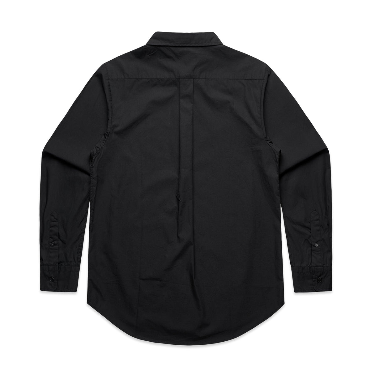 Wo's Poplin Shirt 4406S - Black - Back