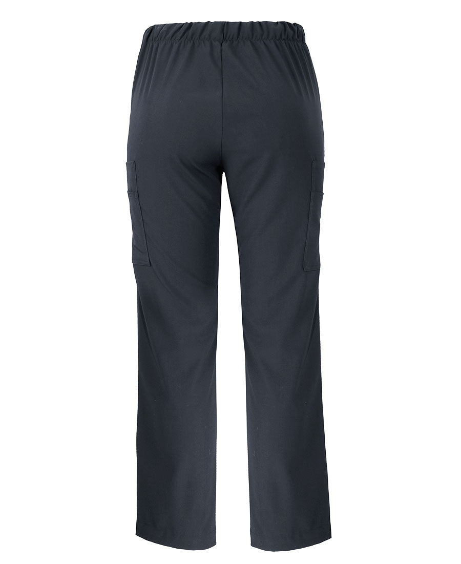 JB's Ladies Nu Scrub Cargo Pant - Graphite - Back