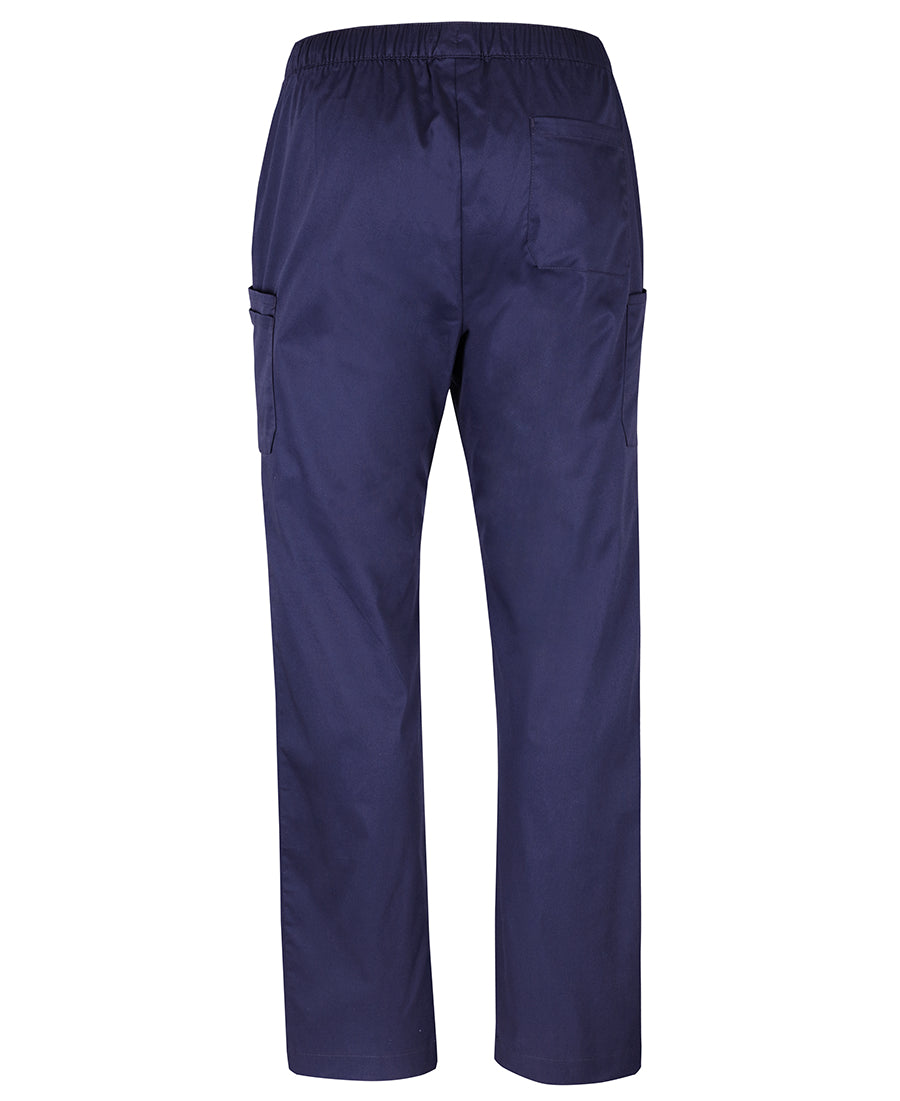 JB's Unisex Premium Scrub Cargo Pant - Deep Cobalt - Back