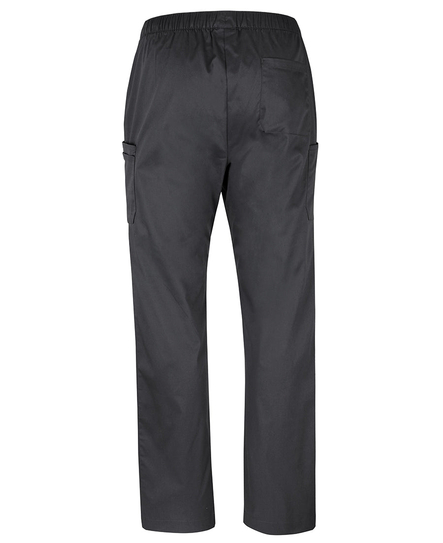 JB's Unisex Premium Scrub Cargo Pant - Charcoal - Back