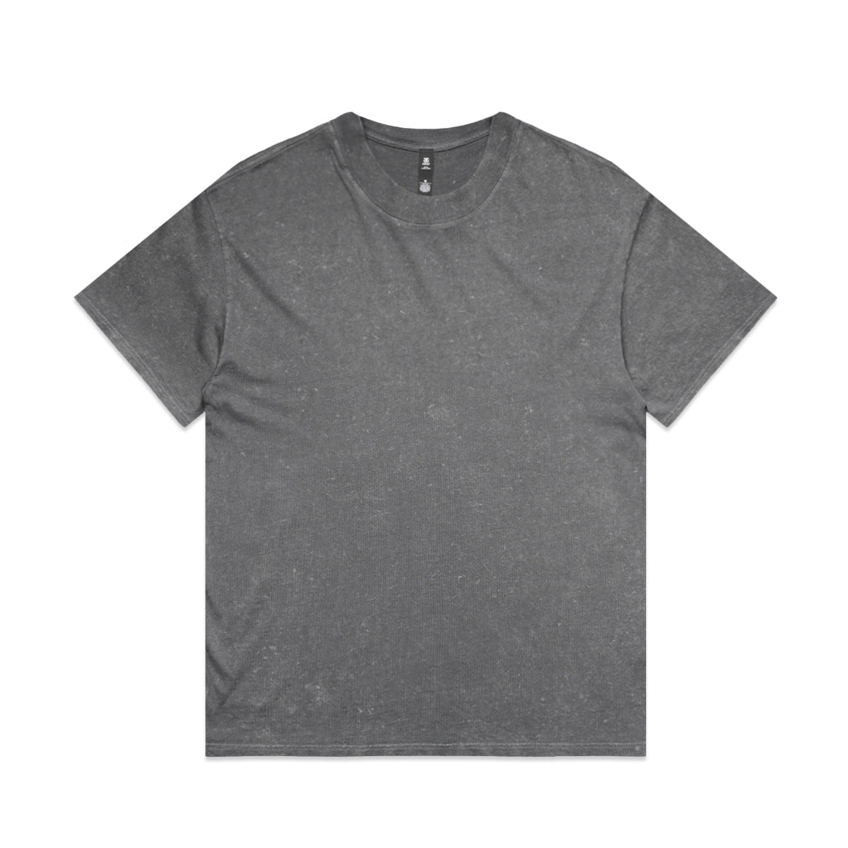 Stone Wash Heavy Tee 5085 - Coal Stone - Front