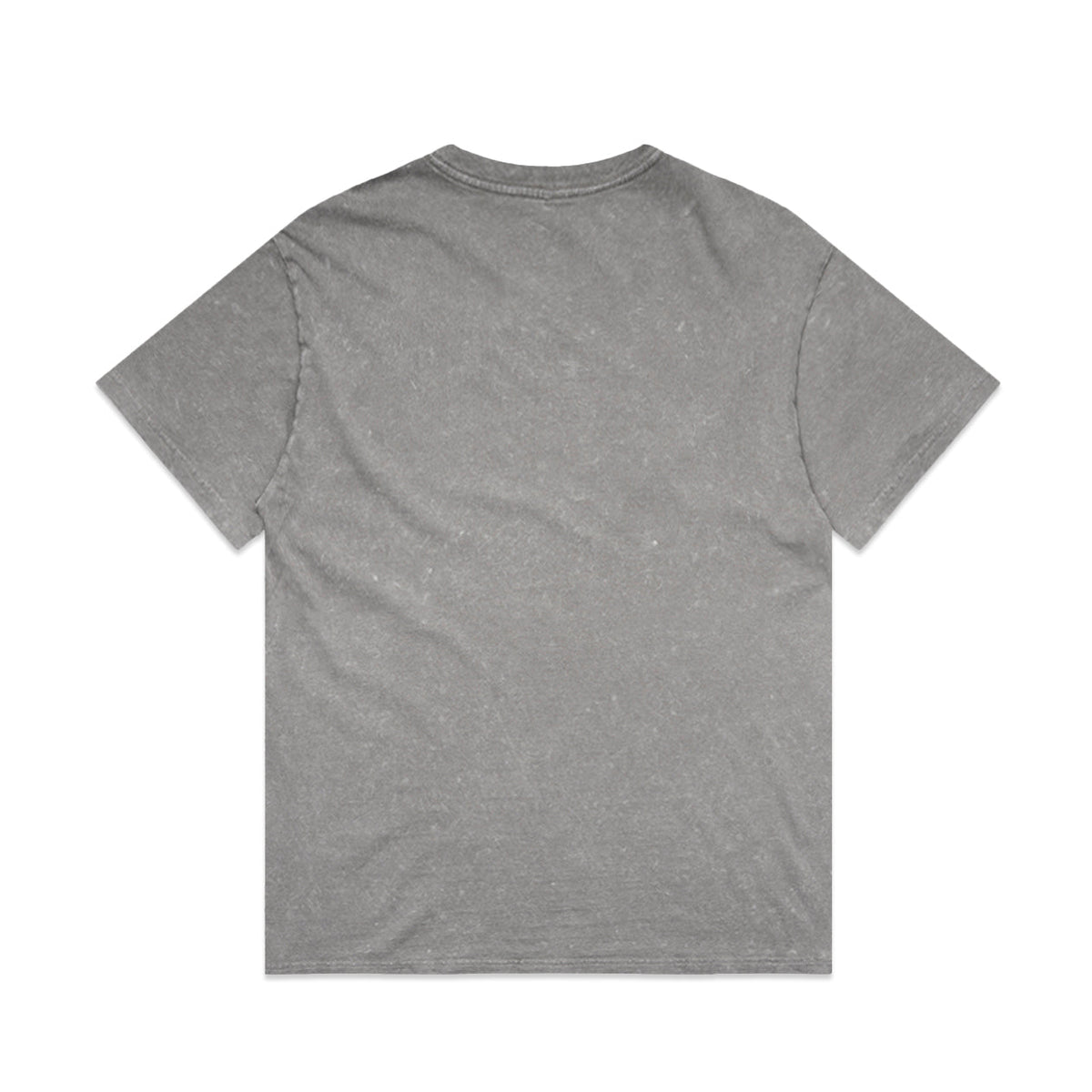 Stone Wash Heavy Tee 5085 - Grey Stone - Back