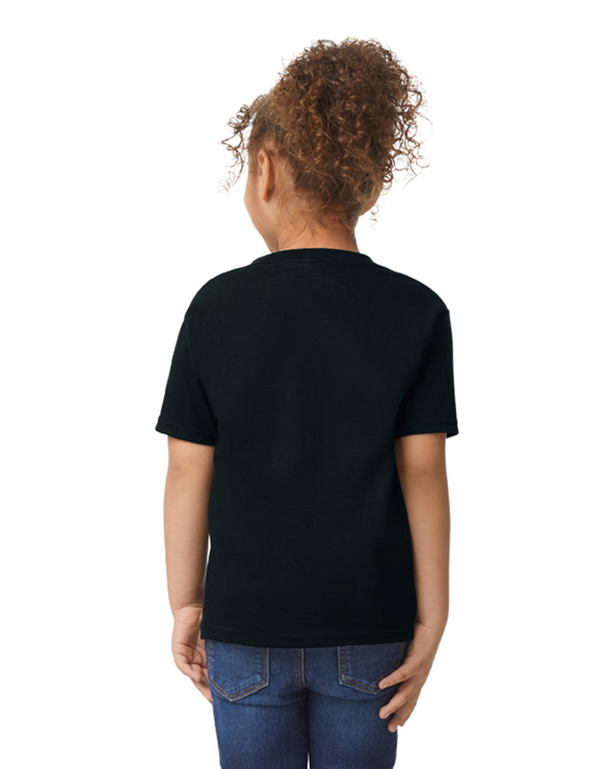 Gildan Heavy Cotton 5100P T-Shirt - Black - Back
