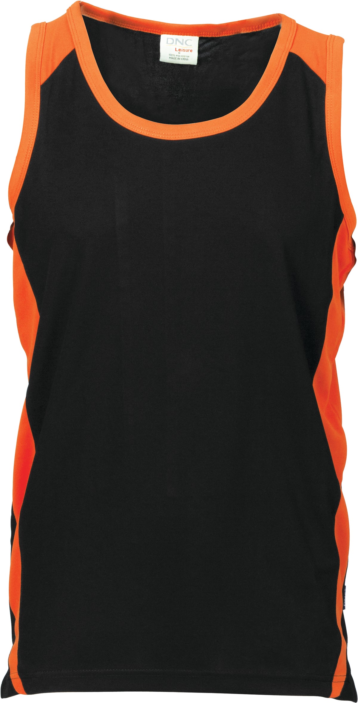 DNC Workwear Kids Cool-Breathe Contrast Singlet 5142