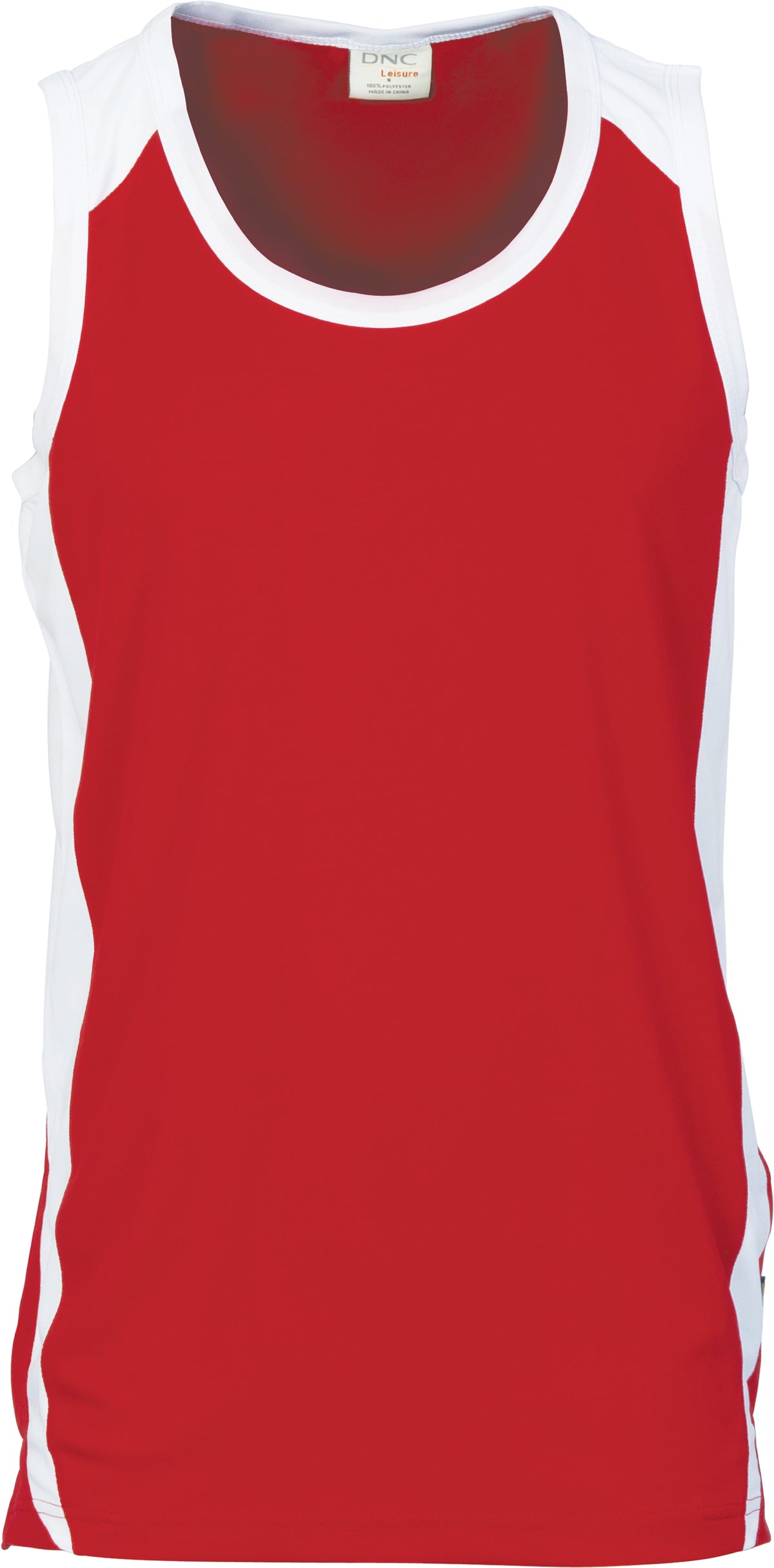 DNC Workwear Kids Cool-Breathe Contrast Singlet 5142