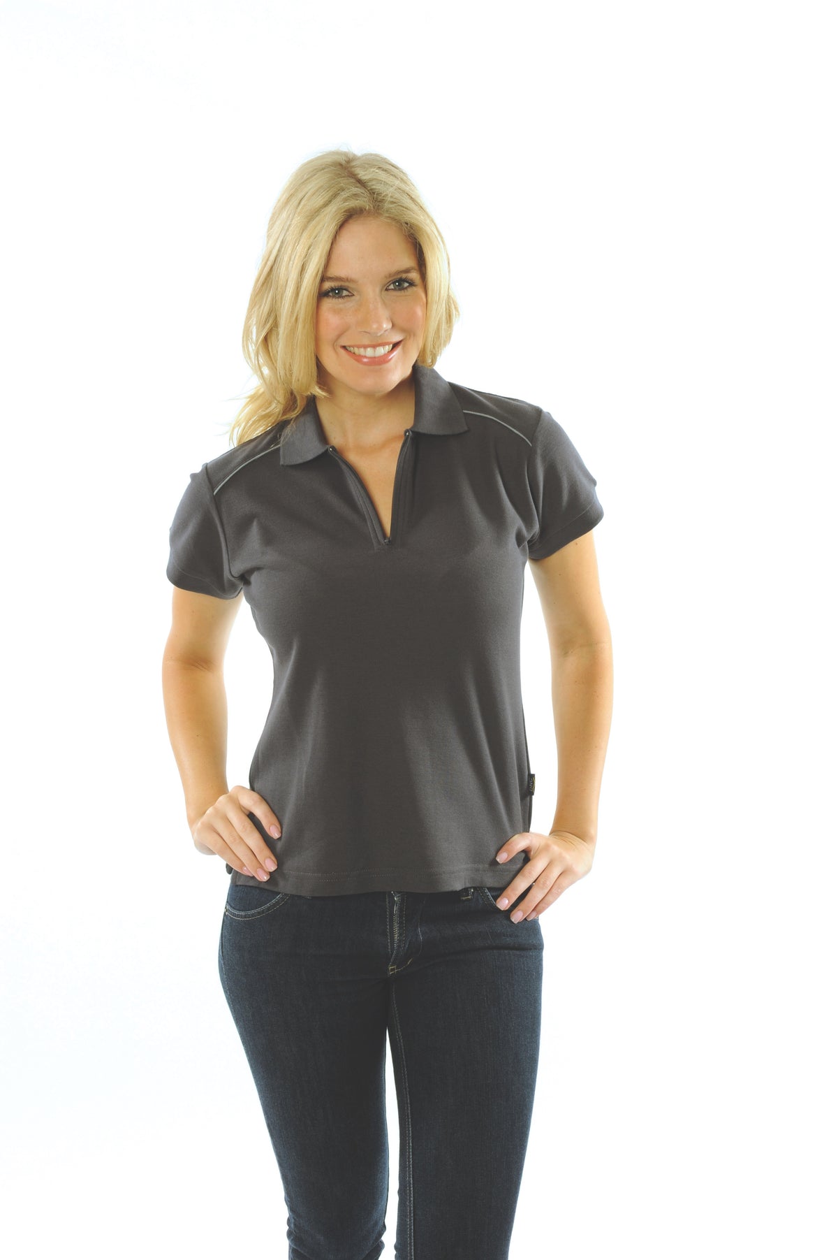 DNC Workwear ladies Cotton Rich Paris Polo 5259