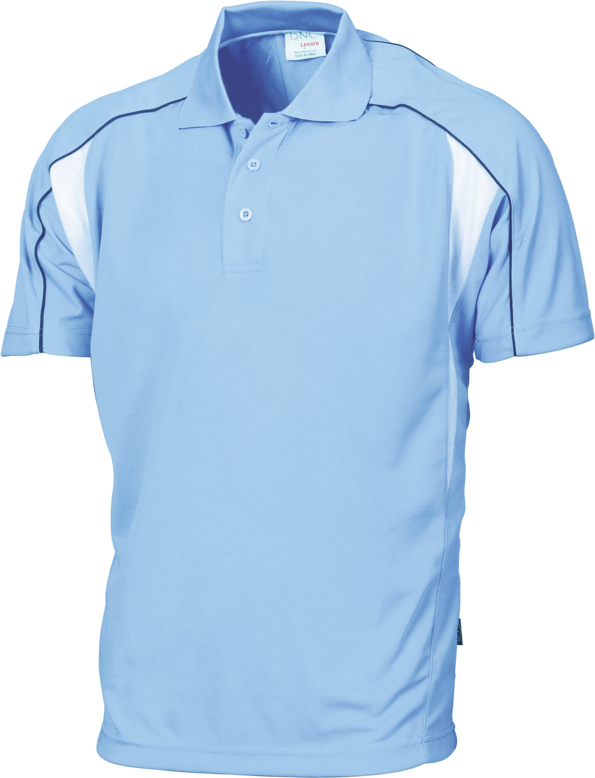 DNC Workwear Air Flow Contrast Mesh ‘N’ Piping Polo - Short sleeve 5261