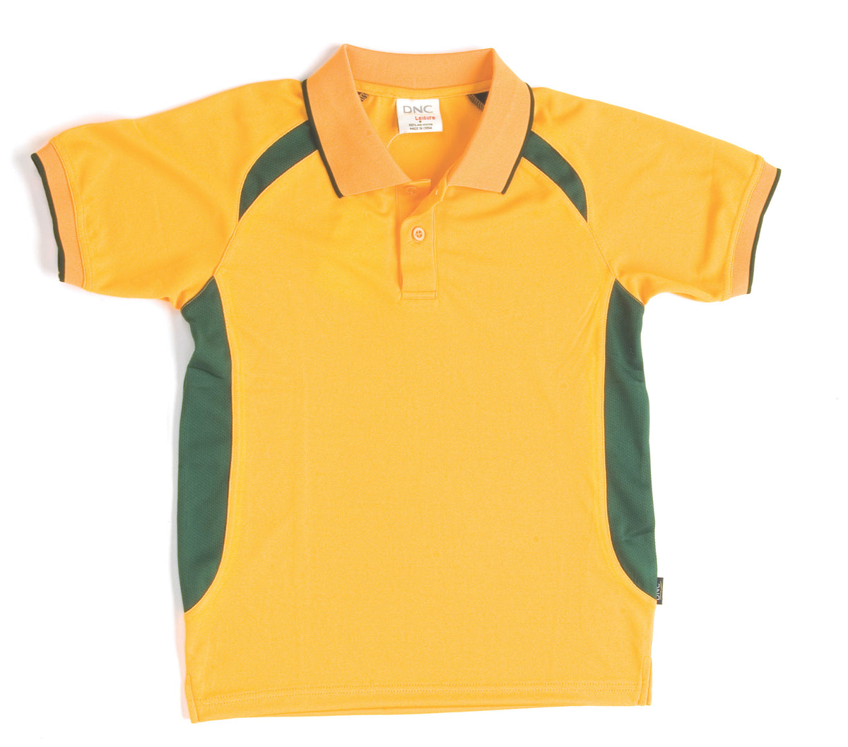 DNC Workwear Adults Air Flow Contrast Raglan Mesh Polo 5262