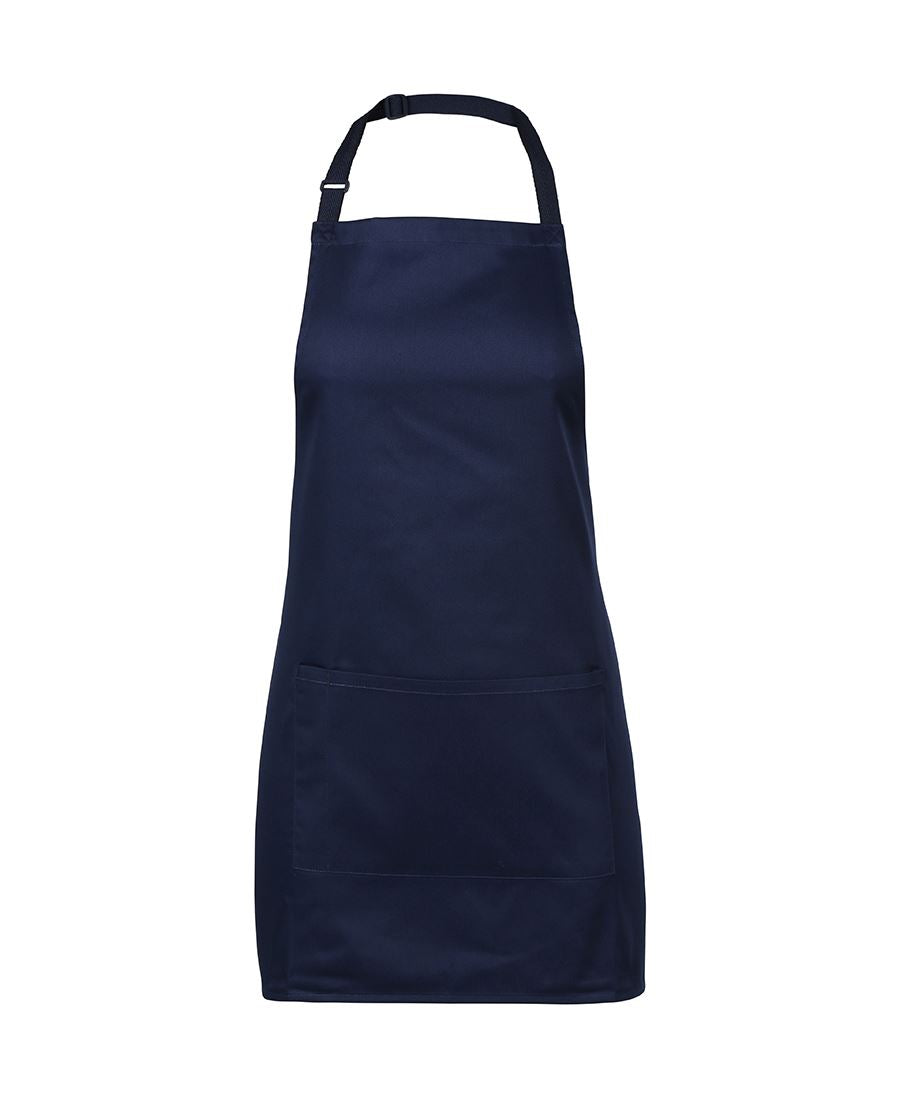 JB's Apron With Pocket - Navy - Front
