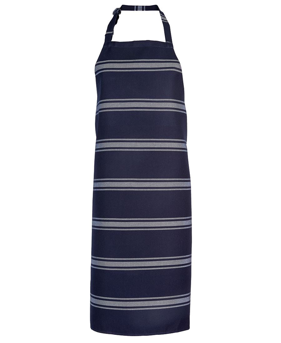 JB's Butcher's Apron - Navy/White - Front