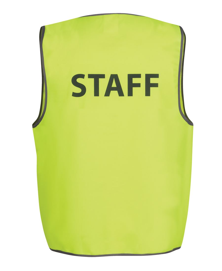 JB's wear JB's HV SAFETY VEST PRINT STAFF 6HVS6