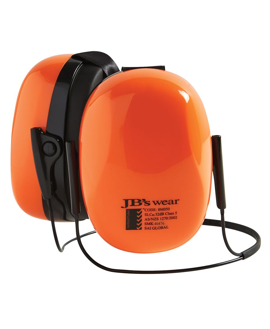 JB's 32dB Ear Muffs With Neck Band - One colour - Front