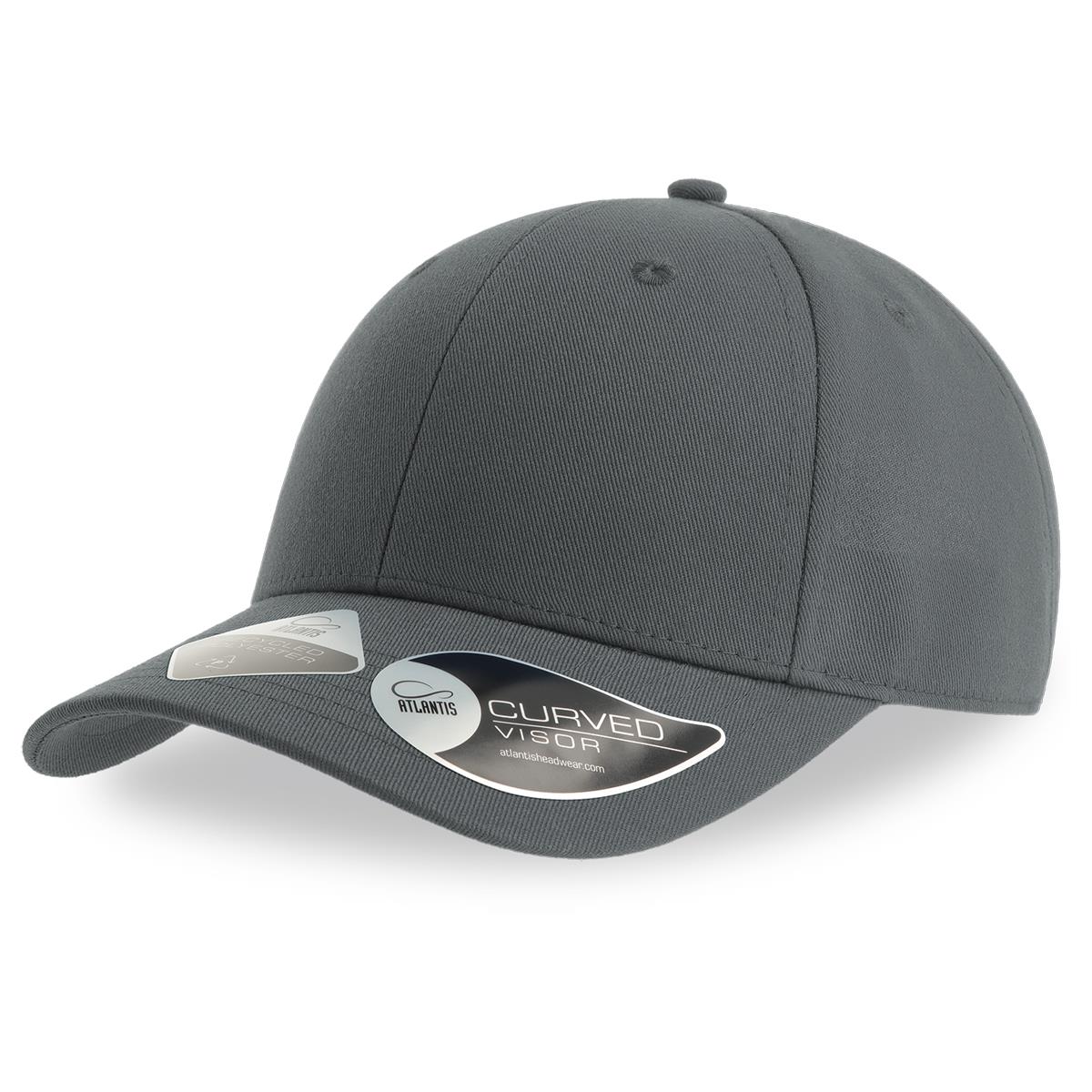 Joshua Recycled Cap - Dark Grey - Front
