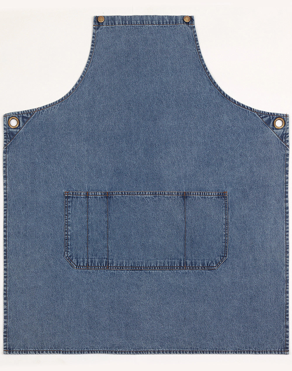 Denim Bib Apron - AP09 - Light Blue