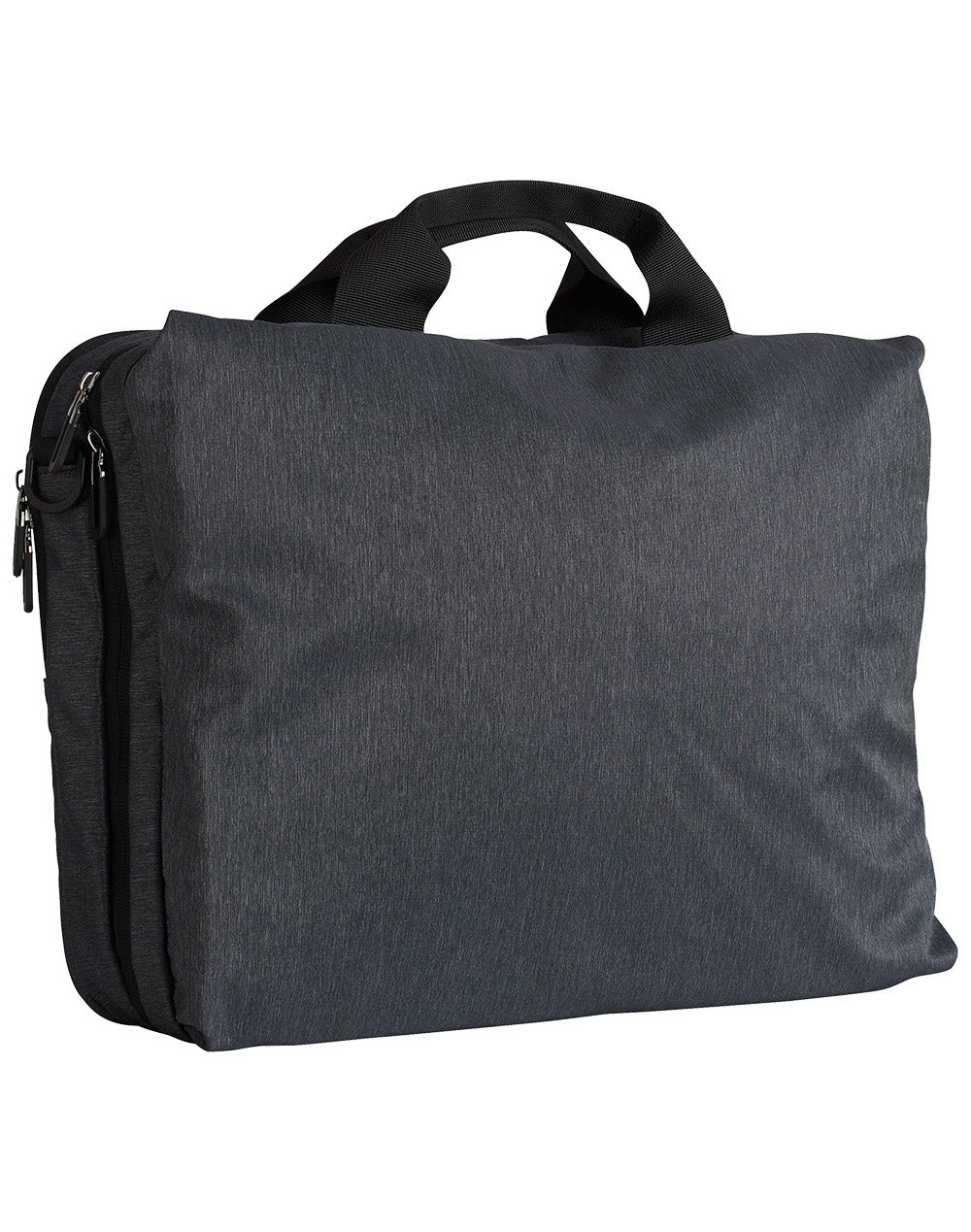 Utility Heather Laptop Bag - B5005 - Marl Charcoal