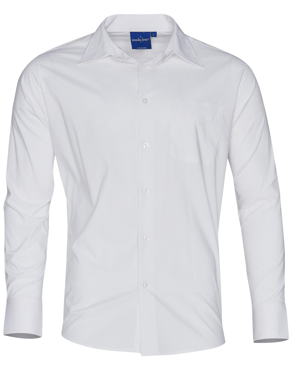 Mens L/S Teflon business shirt - BS08L - White